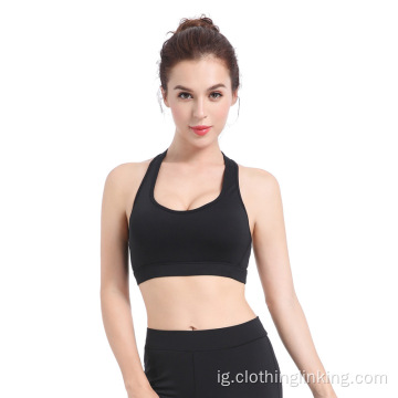 yoga tankị maka ụmụ nwanyị ejiri bra